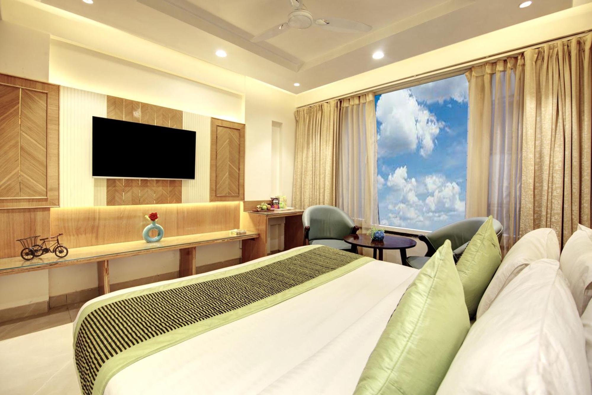 Hotel Krishna Plaza 'New Delhi' - By M S Hospitality Kültér fotó